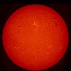 Image of Sun's chromosphere