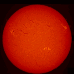 Image of Sun's chromosphere