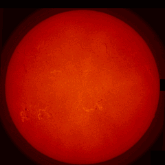 Image of Sun's chromosphere