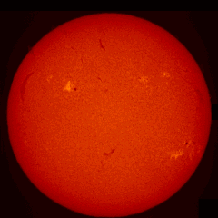 Image of Sun's chromosphere