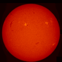 Image of Sun's chromosphere