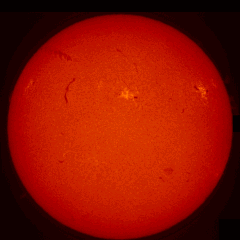 Image of Sun's chromosphere