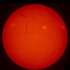 Image of Sun's chromosphere