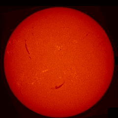 Image of Sun's chromosphere