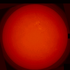 Image of Sun's chromosphere