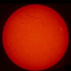 Image of Sun's chromosphere