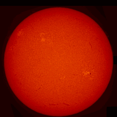 Image of Sun's chromosphere