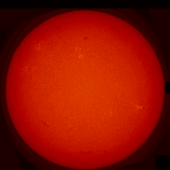 Image of Sun's chromosphere