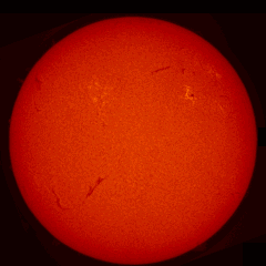 Image of Sun's chromosphere