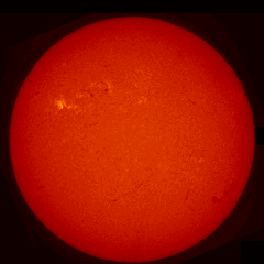 Image of Sun's chromosphere