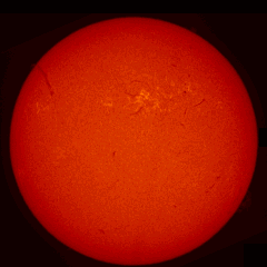 Image of Sun's chromosphere