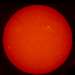 Image of Sun's chromosphere