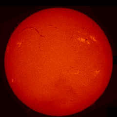 Image of Sun's chromosphere