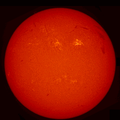 Image of Sun's chromosphere