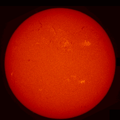 Image of Sun's chromosphere