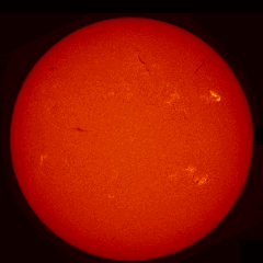 Image of Sun's chromosphere