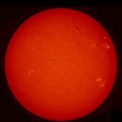 Image of Sun's chromosphere