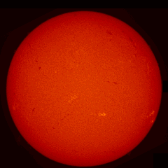 Image of Sun's chromosphere