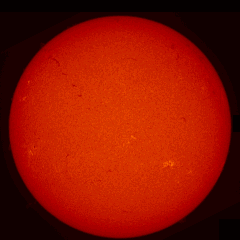 Image of Sun's chromosphere