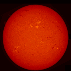 Image of Sun's chromosphere