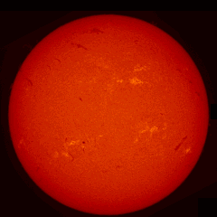 Image of Sun's chromosphere