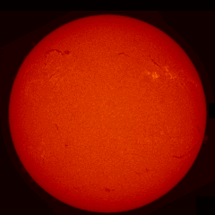 Image of Sun's chromosphere