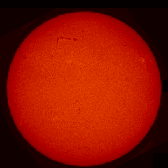 Image of Sun's chromosphere