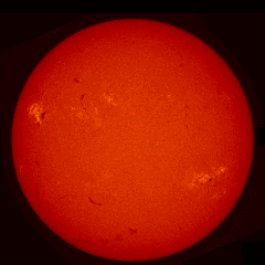 Image of Sun's chromosphere