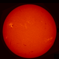 Image of Sun's chromosphere