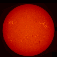 Image of Sun's chromosphere