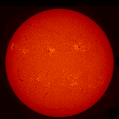 Image of Sun's chromosphere