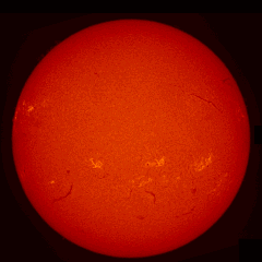 Image of Sun's chromosphere