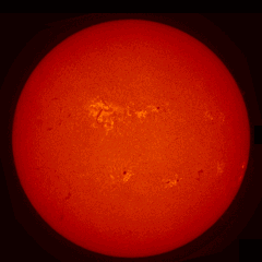 Image of Sun's chromosphere