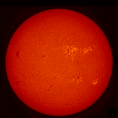 Image of Sun's chromosphere