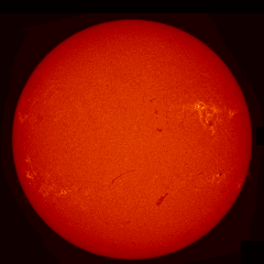 Image of Sun's chromosphere