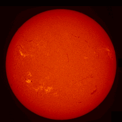 Image of Sun's chromosphere