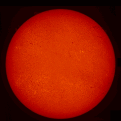 Image of Sun's chromosphere