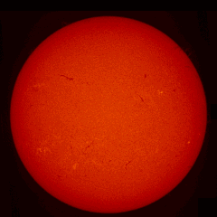 Image of Sun's chromosphere