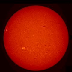 Image of Sun's chromosphere