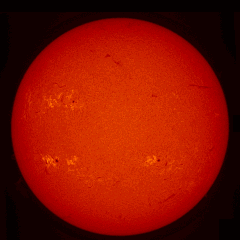 Image of Sun's chromosphere