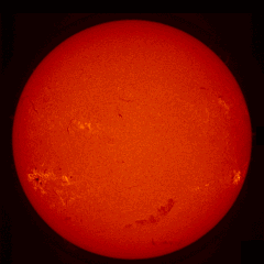 Image of Sun's chromosphere