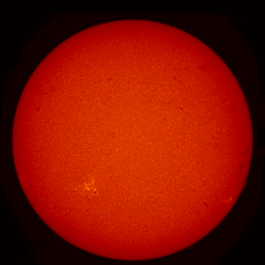 Image of Sun's chromosphere