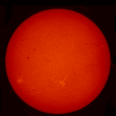 Image of Sun's chromosphere