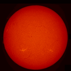 Image of Sun's chromosphere