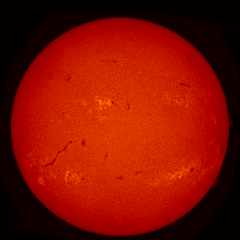 Image of Sun's chromosphere