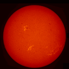 Image of Sun's chromosphere