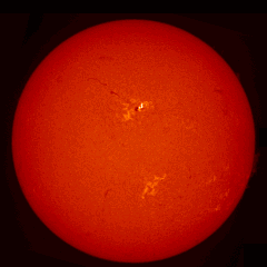 Image of Sun's chromosphere