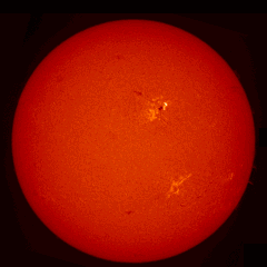 Image of Sun's chromosphere