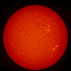 Image of Sun's chromosphere