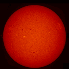 Image of Sun's chromosphere